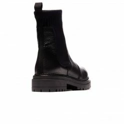 L'INTERVALLE WOMEN Chief Black Leather