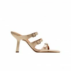 L'INTERVALLE WOMEN Stalida Off White Leather