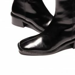 L'INTERVALLE Dubbo Black Leather WOMEN