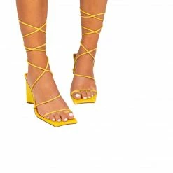 L'INTERVALLE Pelagia Yellow Leather WOMEN