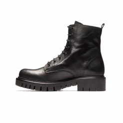 L'INTERVALLE WOMEN Rocky Black Leather