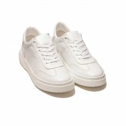 L'INTERVALLE MEN Archer White Leather