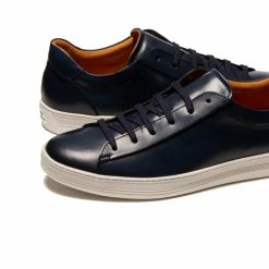 L'INTERVALLE MEN Jason Blue Leather 7 L'INTERVALLE MEN Jason Blue Leather