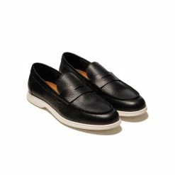 L'INTERVALLE Noah Black Leather MEN