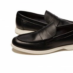 L'INTERVALLE Noah Black Leather MEN