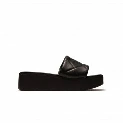 L'INTERVALLE Sicilia Black Leather WOMEN