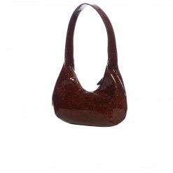 L'INTERVALLE Mallory Tan Shiny Croco WOMEN