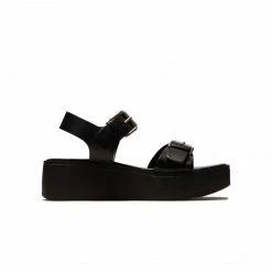 L'INTERVALLE Trapani Black Leather