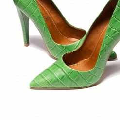 L'INTERVALLE WOMEN Kyla Green Croco