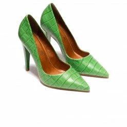 L'INTERVALLE WOMEN Kyla Green Croco