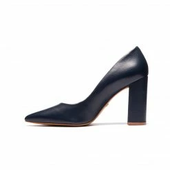 L'INTERVALLE WOMEN Ciara Navy Leather