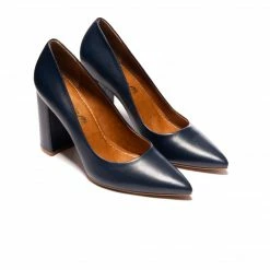 L'INTERVALLE WOMEN Ciara Navy Leather