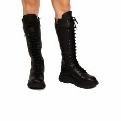 L'INTERVALLE Frankerton Black Leather WOMEN