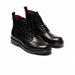 L'INTERVALLE MEN Cory Black Leather