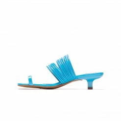 L'INTERVALLE WOMEN Daquiri Electric Blue Leather