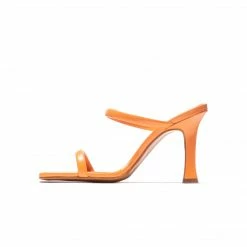 L'INTERVALLE Amaretto Orange Leather WOMEN 7 L'INTERVALLE Amaretto Orange Leather WOMEN