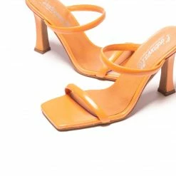 L'INTERVALLE Amaretto Orange Leather WOMEN 9 L'INTERVALLE Amaretto Orange Leather WOMEN