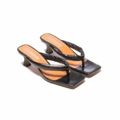 L'INTERVALLE WOMEN Spritz Black Leather