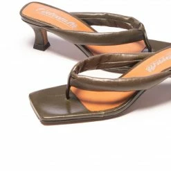 L'INTERVALLE Spritz Khaki Leather WOMEN