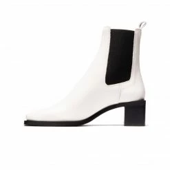 L'INTERVALLE WOMEN Albans White Leather