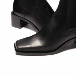 L'INTERVALLE Albans Black Leather WOMEN