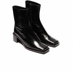 L'INTERVALLE Truro Black Leather WOMEN