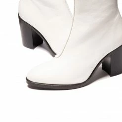 L'INTERVALLE WOMEN Alzira White Leather