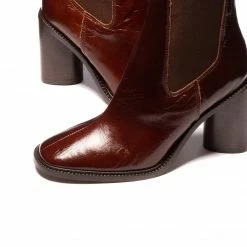 L'INTERVALLE Barnes Chestnut Leather