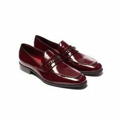 L'INTERVALLE MEN Luis Burgundy Naplack