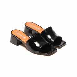 L'INTERVALLE WOMEN Dannie Black Leather