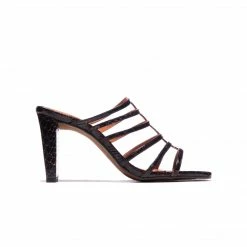 L'INTERVALLE WOMEN Souad Black Vintage Snake