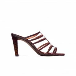 L'INTERVALLE WOMEN Souad Red Vintage Snake