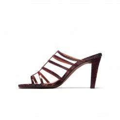 L'INTERVALLE WOMEN Souad Red Vintage Snake