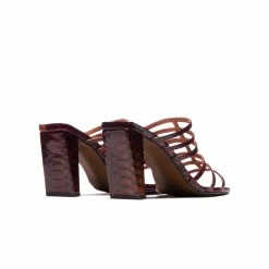 L'INTERVALLE WOMEN Souad Red Vintage Snake