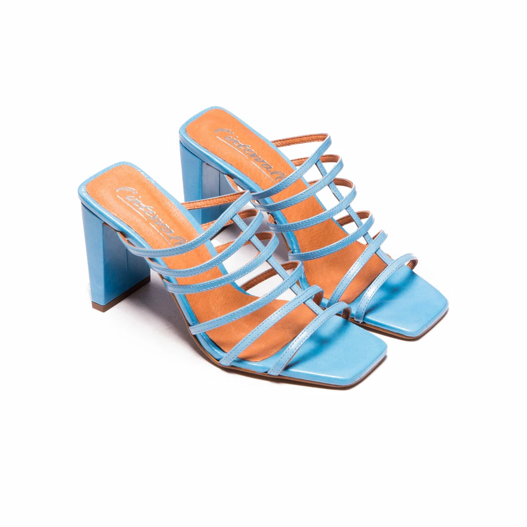 L'INTERVALLE WOMEN Souad Blue Leather 5 L'INTERVALLE WOMEN Souad Blue Leather