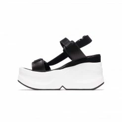 L'INTERVALLE WOMEN Mali Black Leather