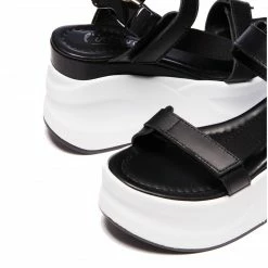 L'INTERVALLE WOMEN Mali Black Leather