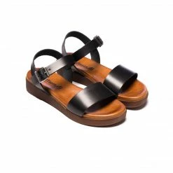 L'INTERVALLE Albi Black Leather