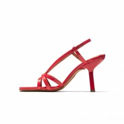 L'INTERVALLE WOMEN Martini Red Leather