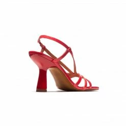 L'INTERVALLE WOMEN Martini Red Leather