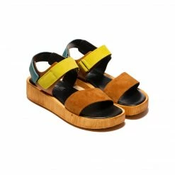 L'INTERVALLE Mist Tan Multi Suede WOMEN