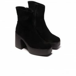 L'INTERVALLE Bolzano Black Suede WOMEN