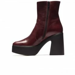L'INTERVALLE WOMEN Bolzano Burgundy Leather