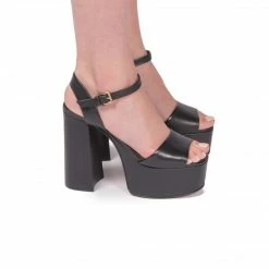 L'INTERVALLE Lorena Black Leather