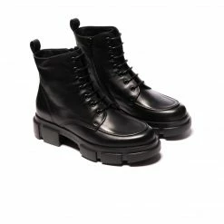 L'INTERVALLE WOMEN Belgate Black Leather