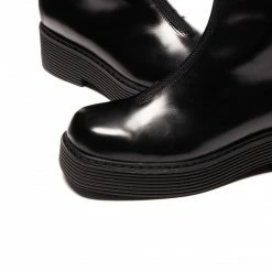 L'INTERVALLE Jaywick Black Leather WOMEN