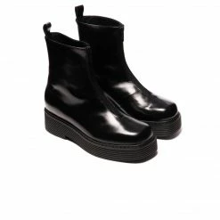 L'INTERVALLE Jaywick Black Leather WOMEN