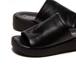 L'INTERVALLE Callia Black Leather WOMEN