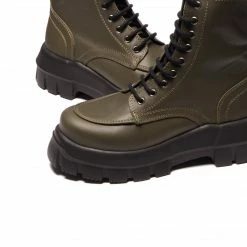 L'INTERVALLE WOMEN Hillside Khaki Leather