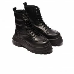 L'INTERVALLE Hillside Black Leather WOMEN